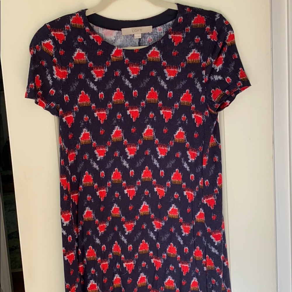 Loft Dress Short Sleeve Dress Comfortable